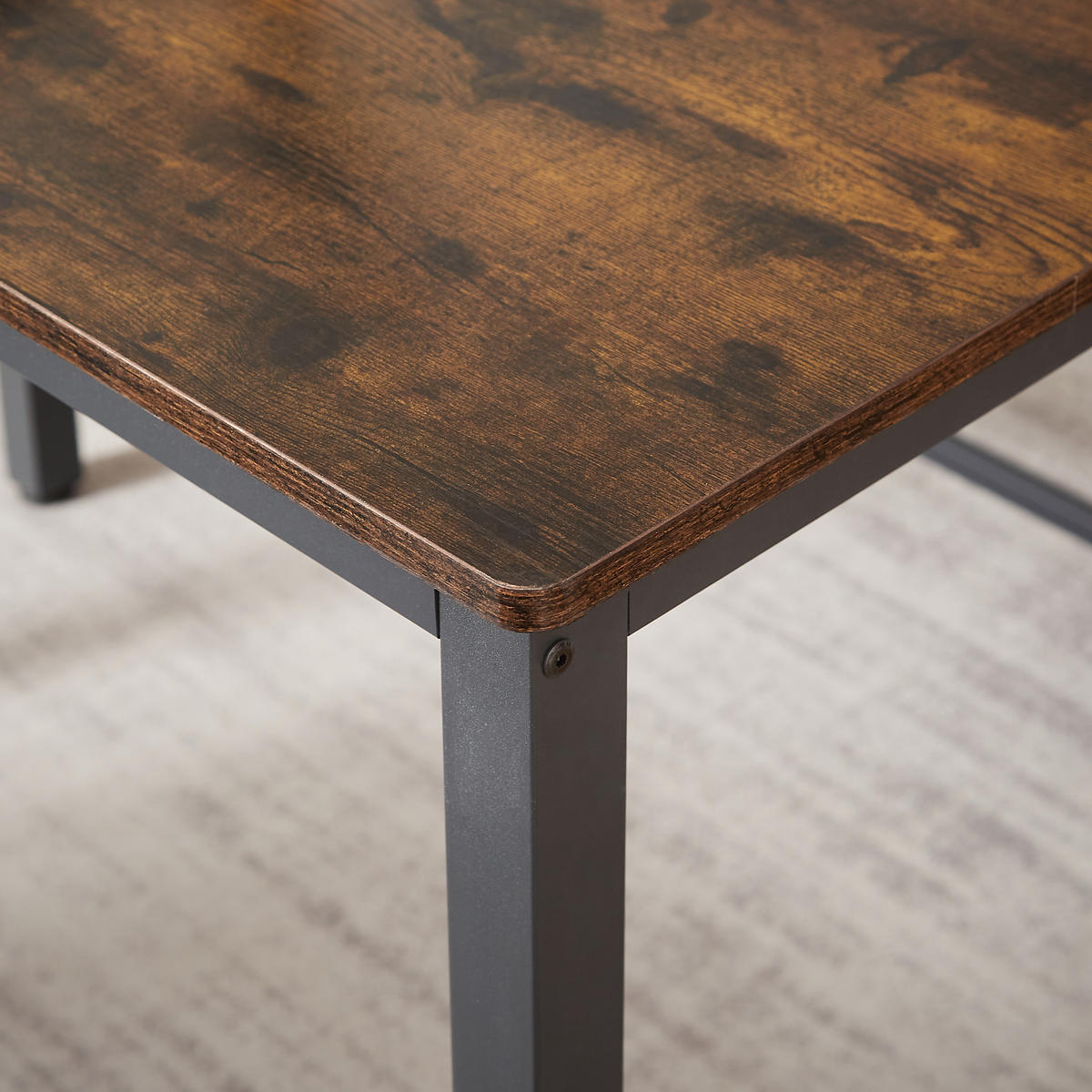 ESSGRUPPE DE-39327 4-teilig, mit 2 Bänken Braun - Braun, Holzwerkstoff (110/75/60cm) - ComfortXL