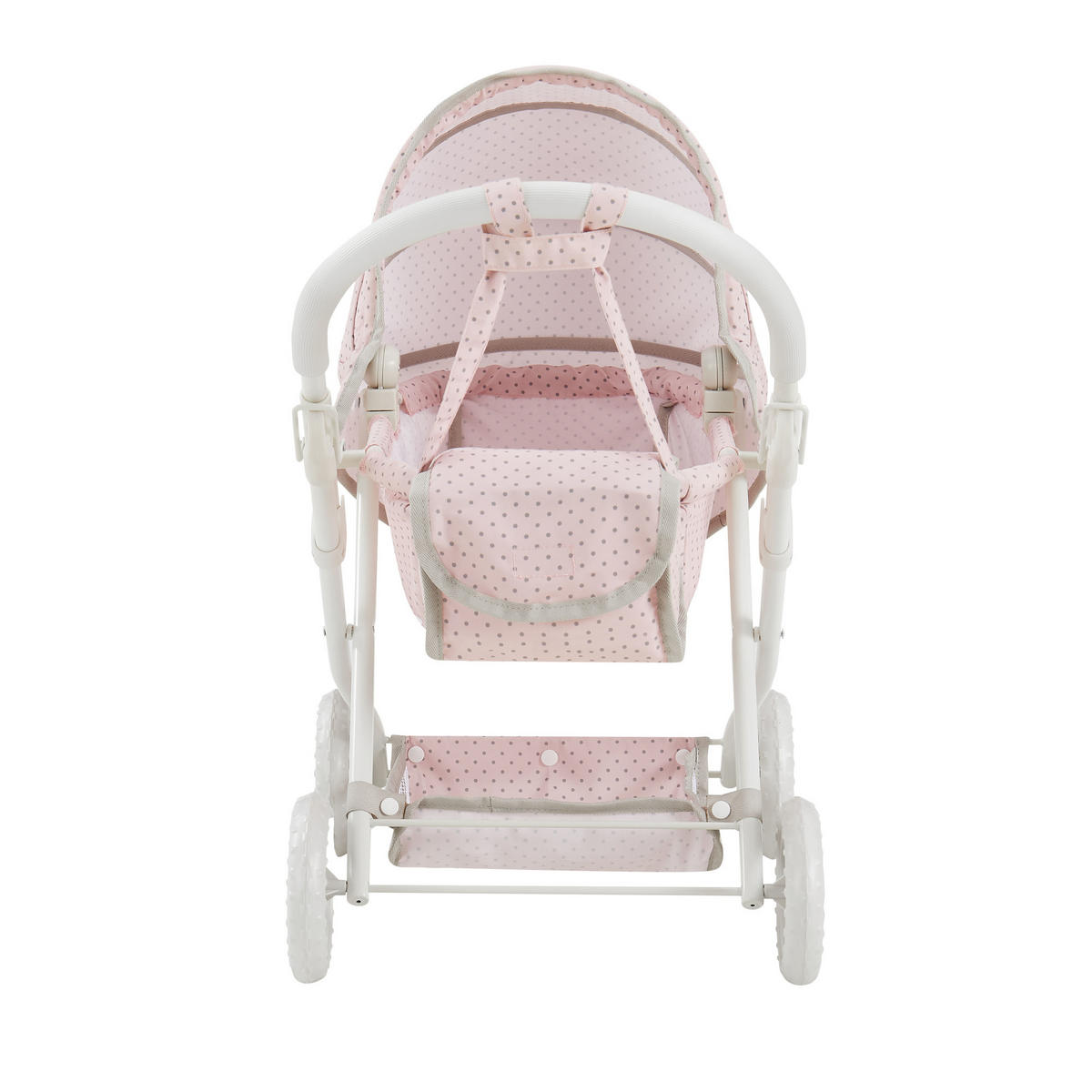 PUPPENWAGEN, Rosa, 65cm - Pink, Holzwerkstoff (58/65/35cm) - Teamson Kids
