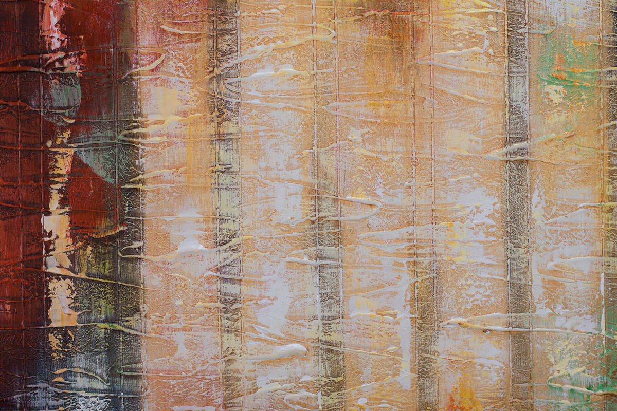 ÖLGEMÄLDE 120/60 cm - Blau/Gelb, Holz/Textil (120/60cm) - KUNSTLOFT