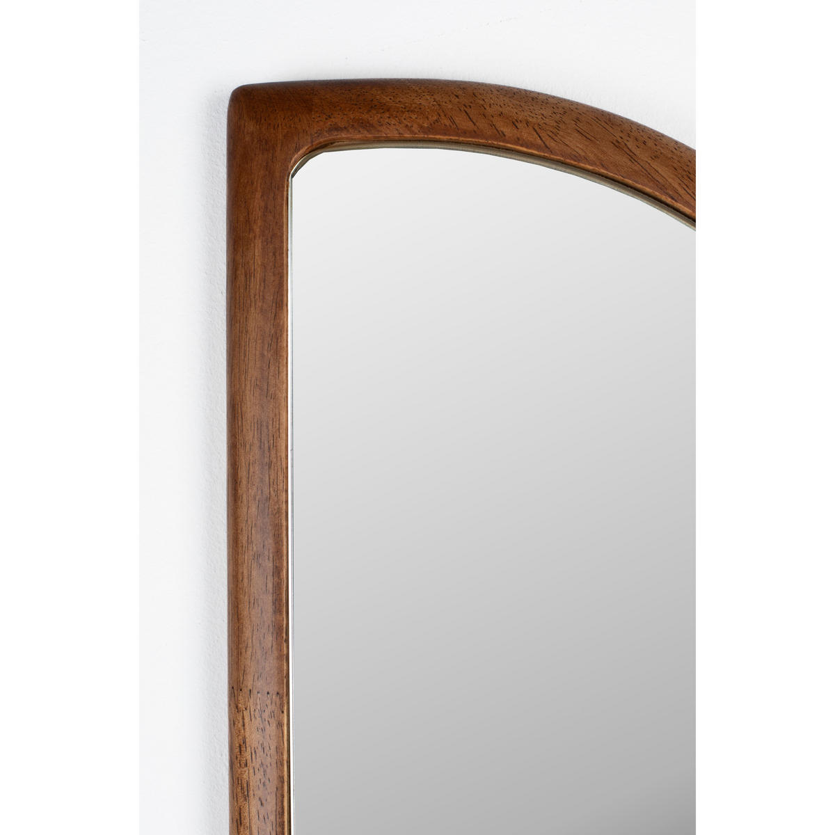 WANDSPIEGEL Nyko Spiegel/ Braun - Beige, Holz (26/120/2.5cm) - Housecraft Living