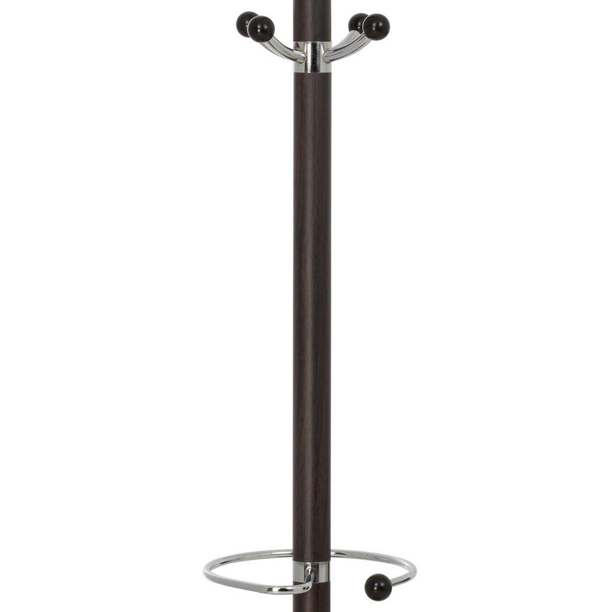 GARDEROBE aus metall 36x172cm - Braun, Metall (36/172/36cm) - Wanderlust