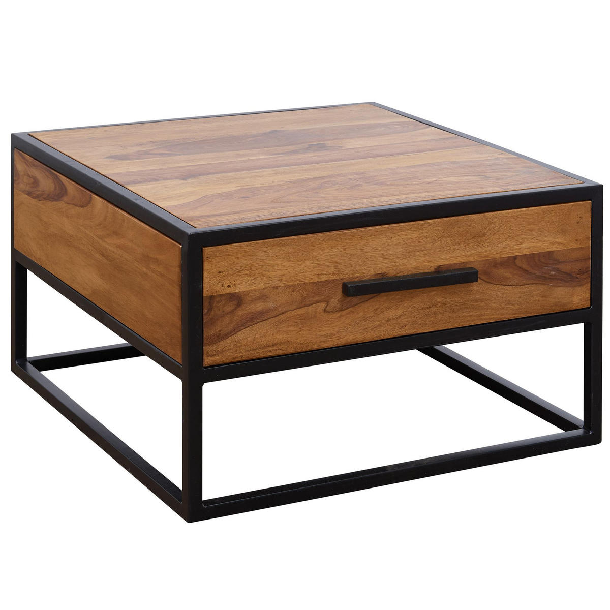 WOHNZIMMERTISCH JANIS Sheesham - Sheeshamfarben, Holz (65/65/38cm) - tinkaro