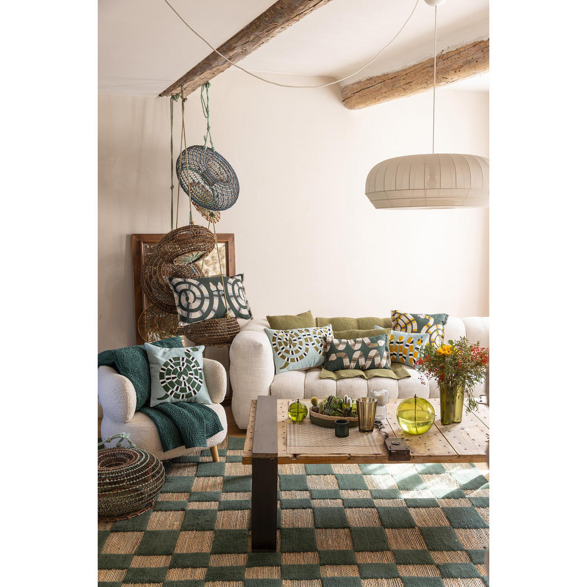 TAGESDECKE Tana abgrund 240 x 260 cm - Blau, Textil (240/260cm) - Vivaraise