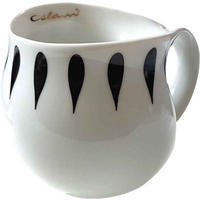 KAFFEEBECHER Drops black - Goldfarben/Multicolor, Keramik (0.28L) - Luigi Colani Porzellan