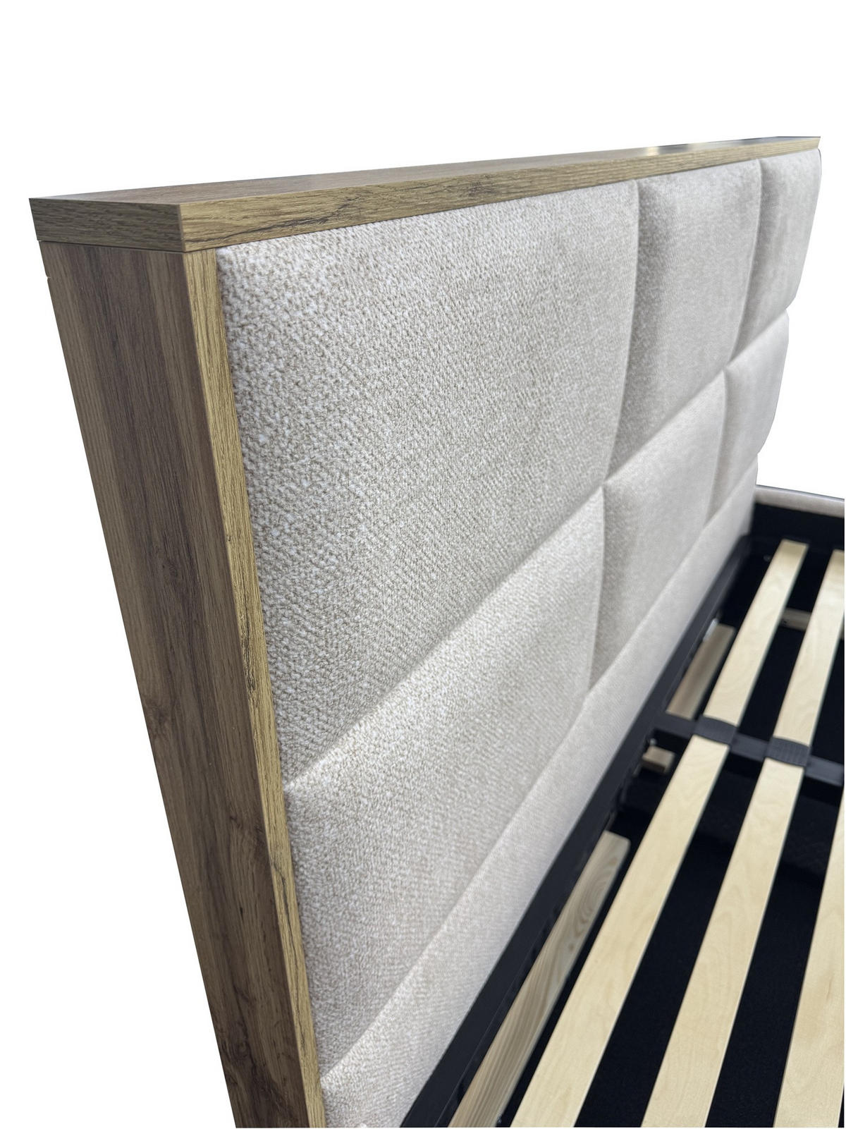 BOXSPRINGBETT LolyT 140x0 cm Bonell H3 cm Gris Clair - Hellgrau, Textil - KS Home Concept