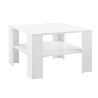 COUCHTISCH Aachen 60/60/40 - Weiß, Holzwerkstoff (60/60/40cm) - [en.casa]