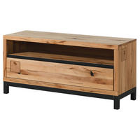 TV-BOARD Kernbuche 120x40x56 natur geölt VILLANDERS #112 - Hellbraun, Holz (120/56/40cm) - Massivmoebel24