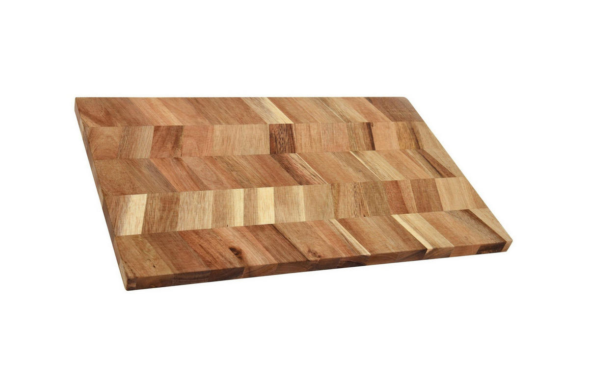 SCHNEIDEBRETT Akazienholz 40/25/1,5 cm - Braun, Holz (25/40cm) - Excellent Houseware