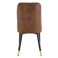 STUHL mit Rückenlehne modernes Design Mehrfarbig 41.5x43x89 cm Metall 2er-Set - Multicolor, Metall (41.5/89/43cm) - SONNENH