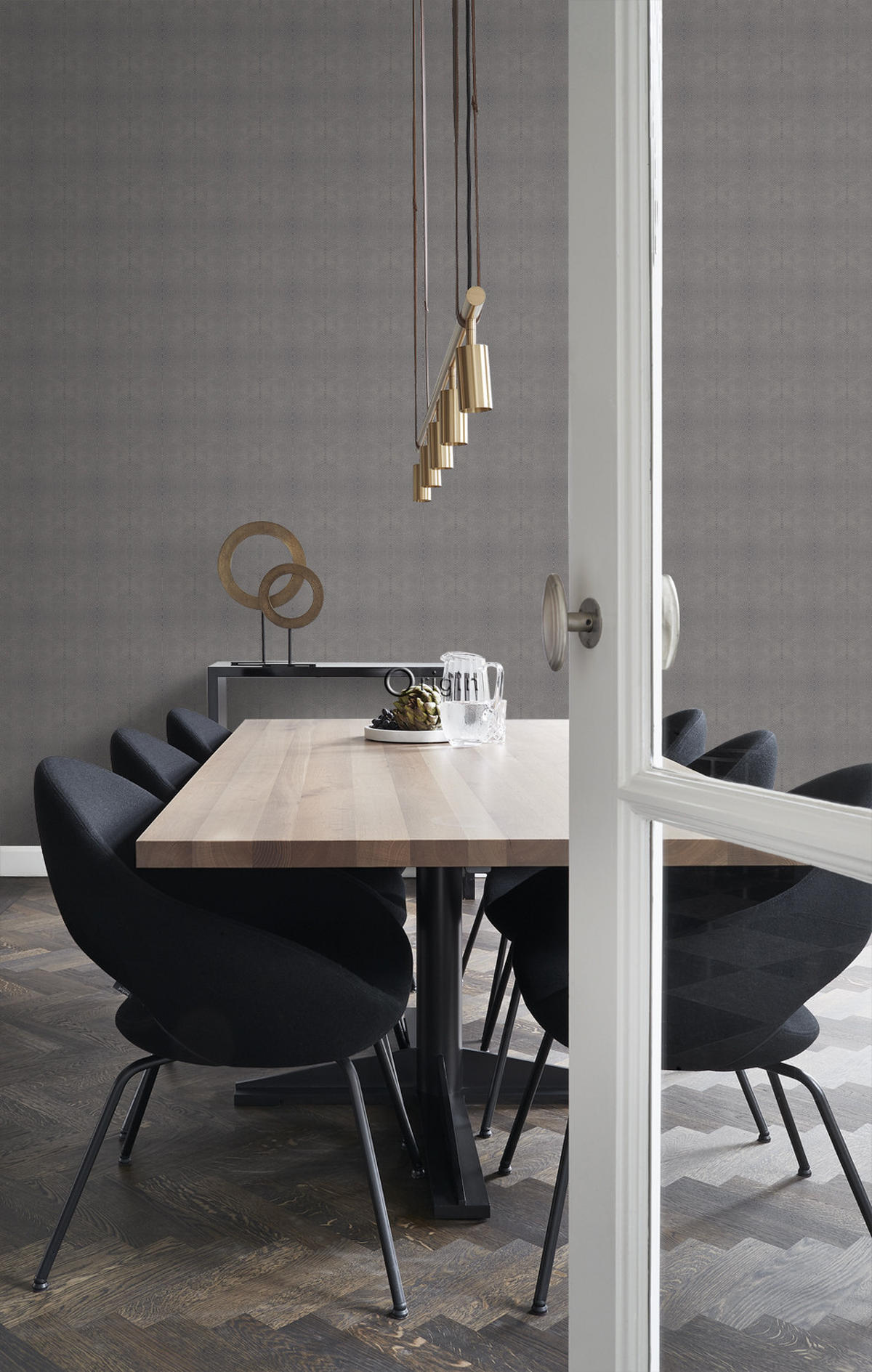 TAPETE Tierhautmuster 53 cm x 10.05 m - Braun, Papier (53/1000cm) - Origin Wallcoverings
