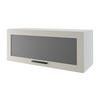 KLAPPHÄNGESCHRANK Kvantum W4BS/90 Vanille Matt / Weiß Matt 90 / 32,5 / 36cm - Creme/Weiß, Holz/Holzwerkstoff (90/36/32.5cm) - Feldmann-Wohnen