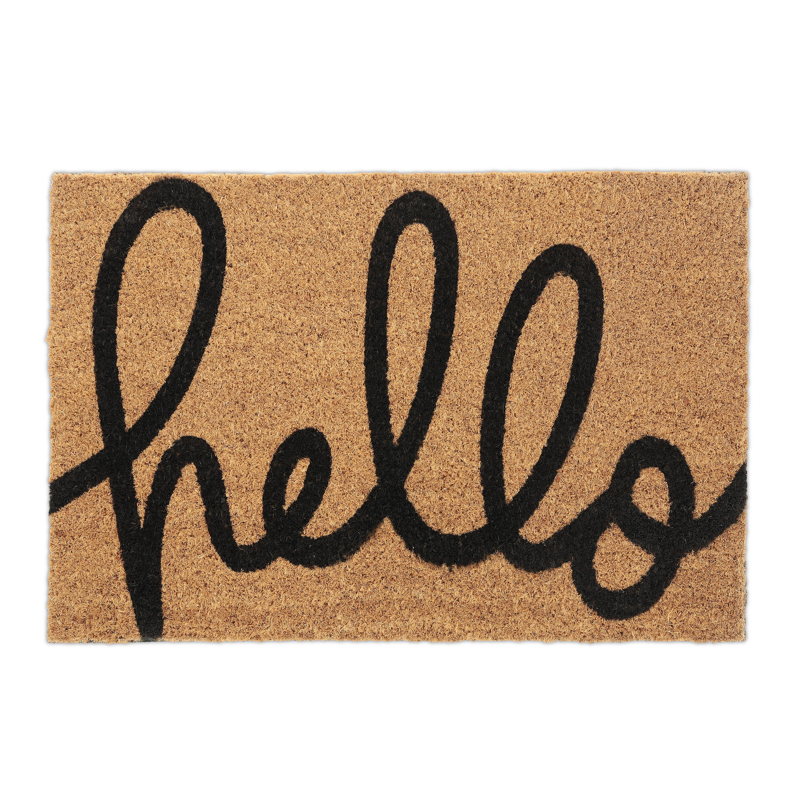 FUSSMATTE - Multicolor, Kunststoff/Textil (60/40cm) - Relaxdays