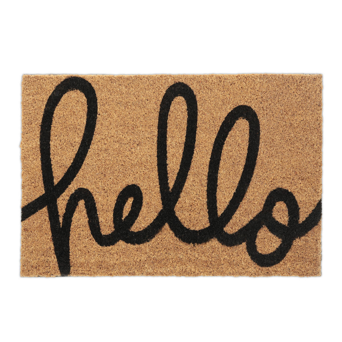 FUSSMATTE - Multicolor, Kunststoff/Textil (60/40cm) - Relaxdays