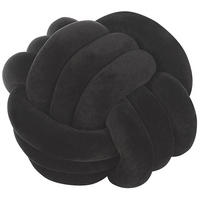 DEKOKISSEN Schwarz 30/30 cm Malni - Schwarz, Textil (30/30cm) - Beliani