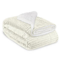 DECKE Elisa 220/240 cm Natur - Beige, Textil (220/240cm) - Beautissu 