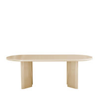 ESSTISCH - Grau - Beige, Holz (180/90/75cm) - Drawer