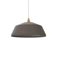 HÄNGELEUCHTE Kon - Graubraun, Metall (50/50/17cm) - Lumicom