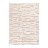 TEPPICH Design Relief-Effekt beige - Beige, Textil (160/230cm) - AFK Living