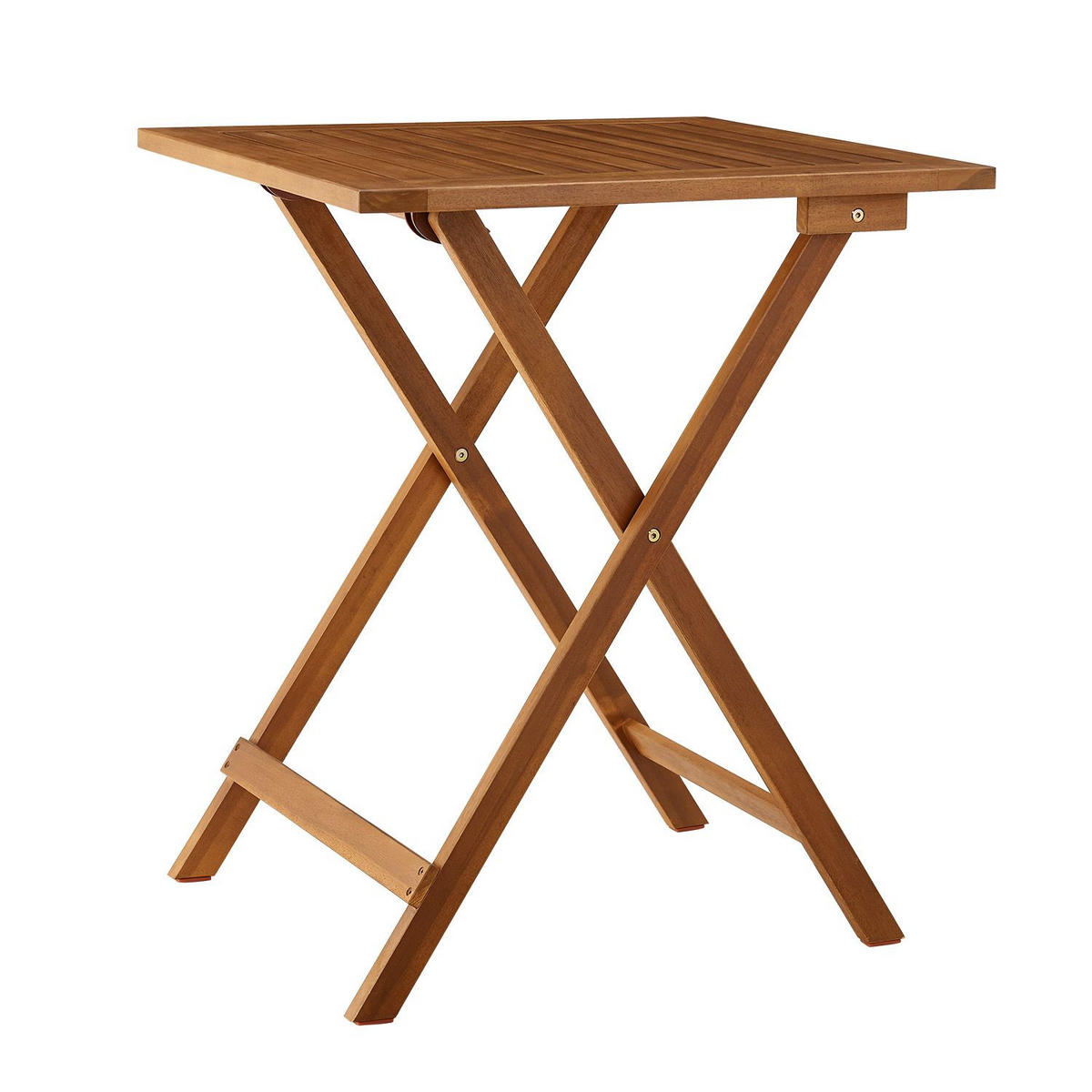BALKONMÖBEL-SET Bala Akazienholz 3-tlg. - Braun, Holz - Juskys