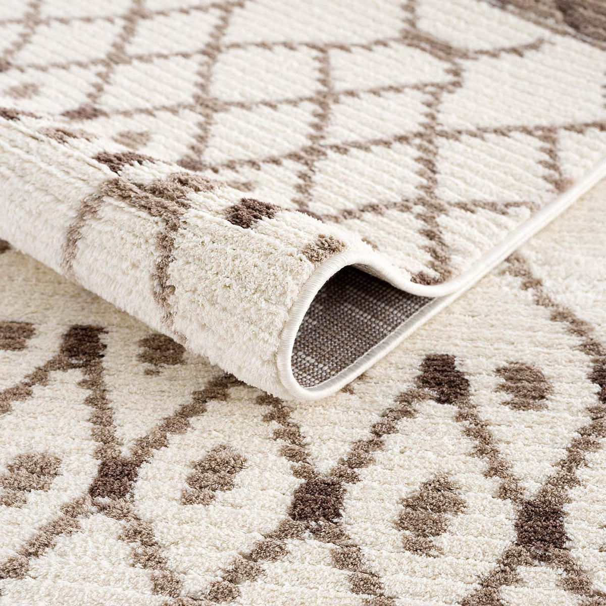 KURZFLOR-TEPPICH April 2312 Creme 80x300 cm - Creme, Textil (80/300cm) - carpet city