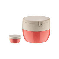 BENTOBOX nature coral - Rot, Kunststoff (12/10/12.7cm) - Koziol