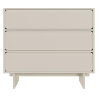 KOMMODE Wuwu Greige 101 cm - Taupe, Holzwerkstoff (100.8/87.9/35cm) - Selsey