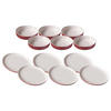 TELLER UND SCHALENSET Jasper beere 12er Set - Beere, Keramik (1/1/1cm) - Ritzenhoff Breker