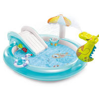 POOL Aligator - Multicolor, Kunststoff (170/201cm)