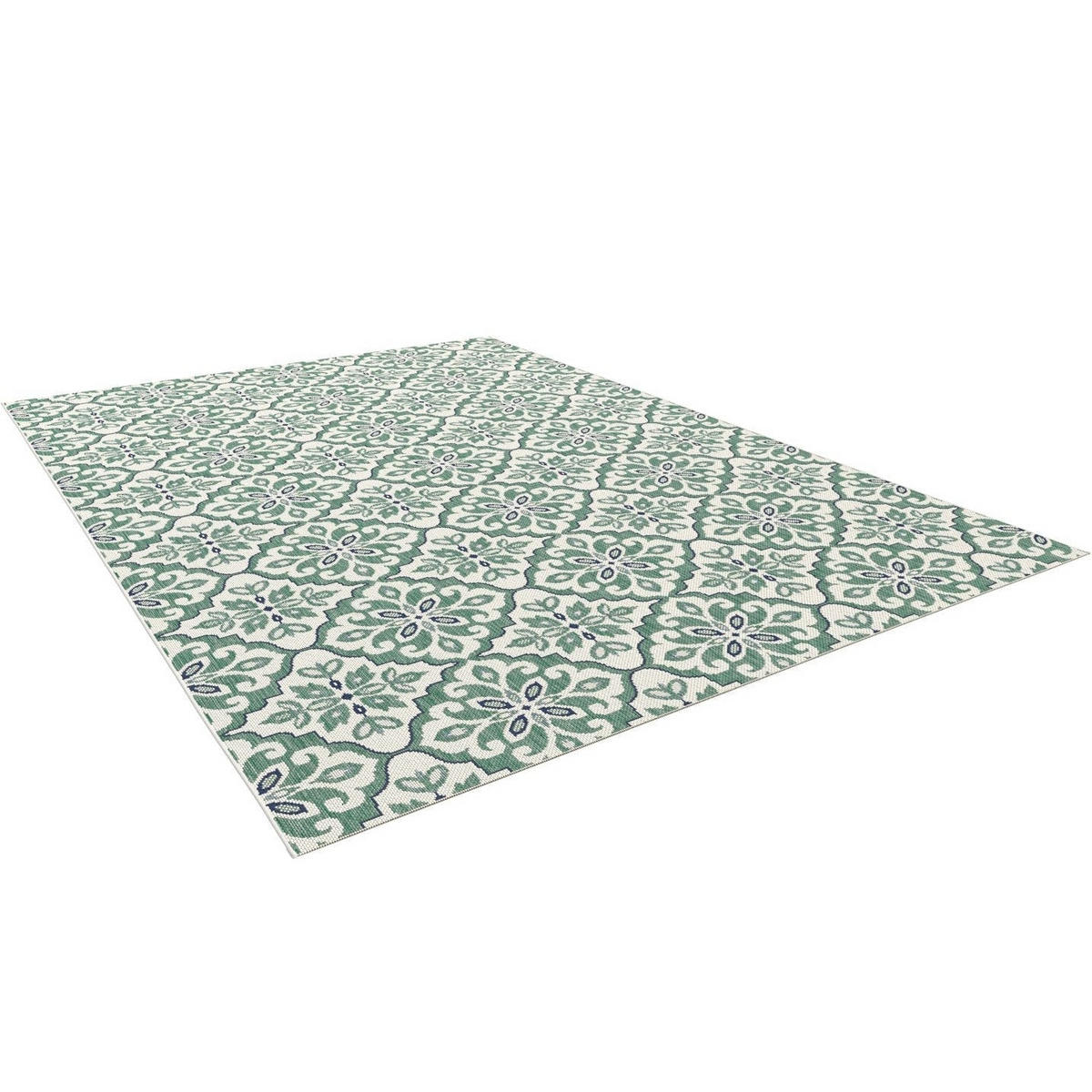 TEPPICH für Innen und Außen fleckenbeständig grün - Grün, Textil (120/170cm) - AFK Living