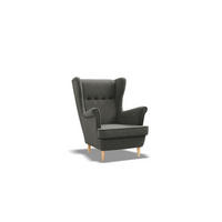 OHRENSESSEL VELO MINI, Schwarz - Schwarz, Textil (54/73/60cm)