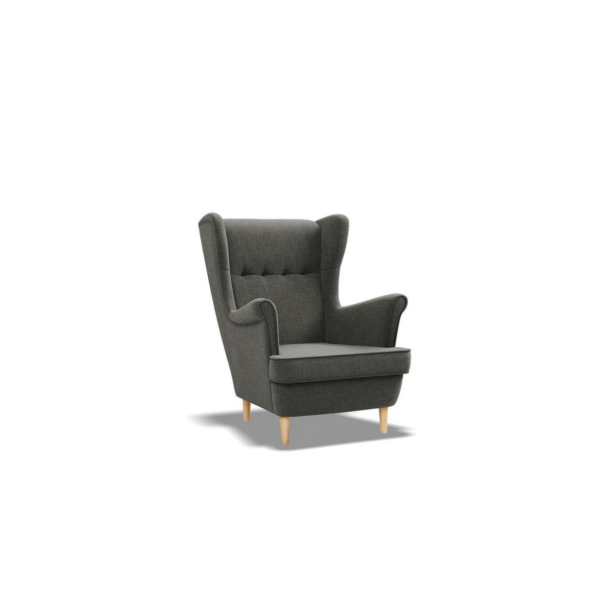OHRENSESSEL VELO MINI, Schwarz - Schwarz, Textil (54/73/60cm)