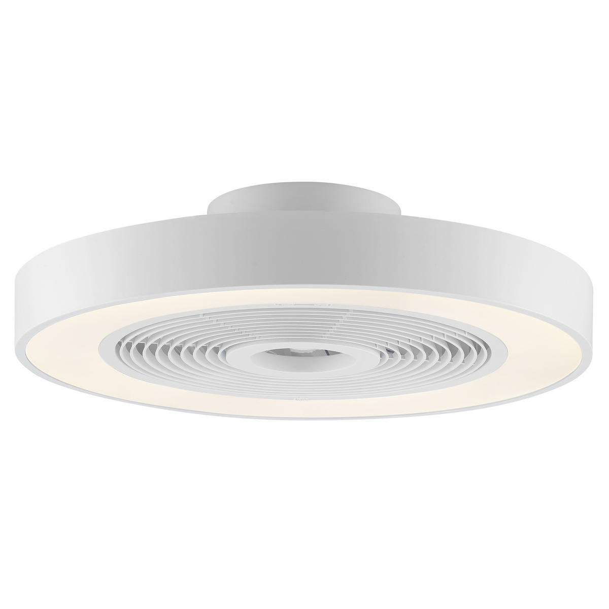 LED DECKENLEUCHTE Catania Weiß 48,6/48,6/13,7 cm - Weiß, Kunststoff (48.6/48.6/13.7cm) - Brilliant