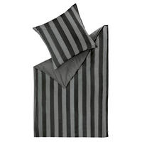 RENFORCÉ BETTWÄSCHE PANEL - Anthrazit, Textil (140/200cm) - Schöner Wohnen