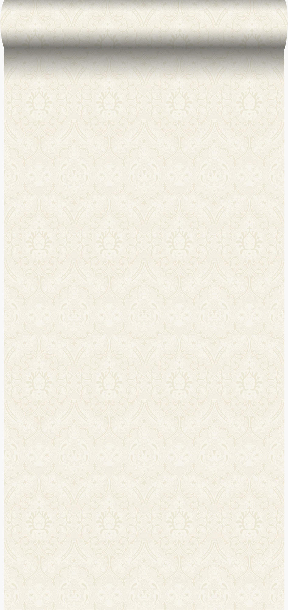 TAPETE Ornamente 53 cm x 10.05 m - Weiß, Papier (53/1000cm) - Origin Wallcoverings