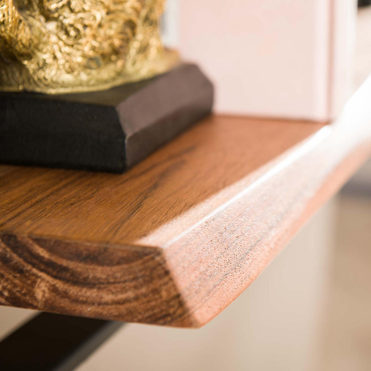 WANDREGAL Lean Brown 25/104/ 30 cm 3er-Set - Braun, Holz (104/30/25cm) - Hoyz Collection