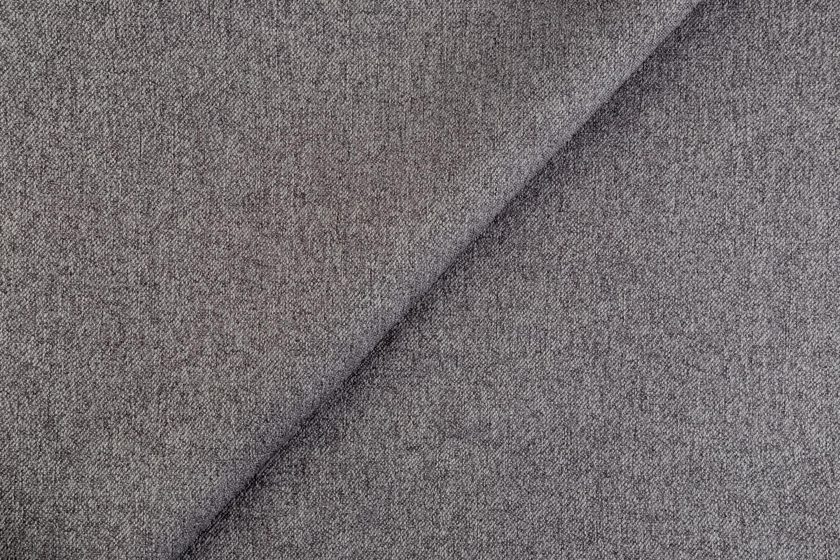 ECKSOFA Mit Schlaffunktion Und Bettzeugablage LUBEKA Stoff Faro Dunkelgrau Links - Dunkelgrau, Holz (140/147cm) - Kaiser Möbel