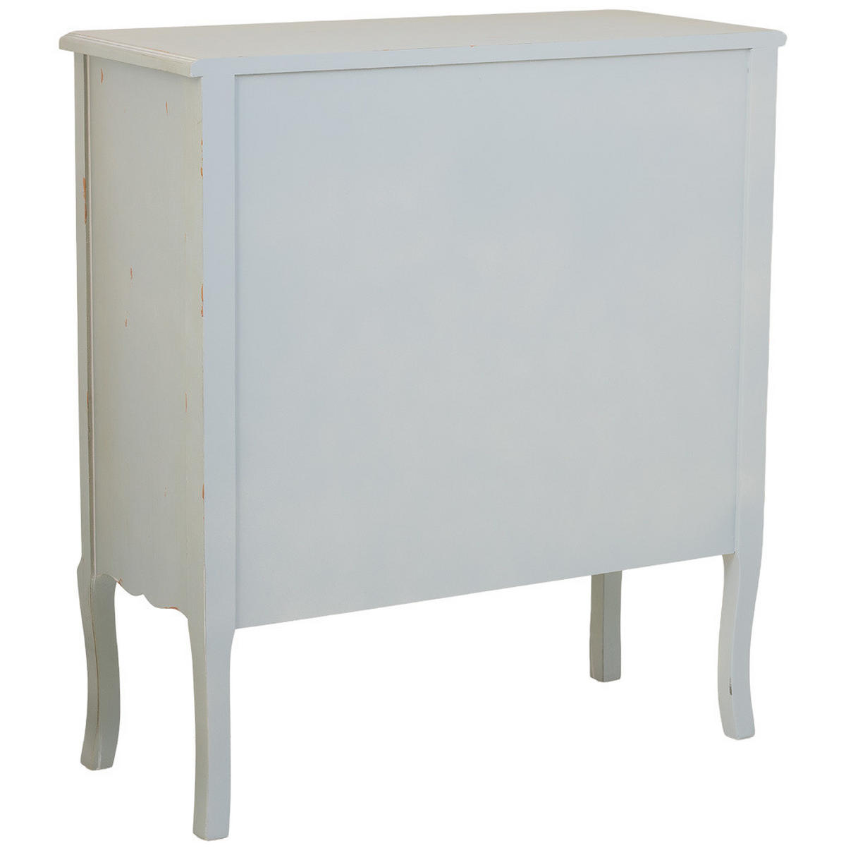 HOLZ-SIDEBOARD mit 3 schubladen und 3 türen 90x38x98 cm - Weiß, Holz (90/9/38cm) - Wanderlust