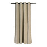 VORHANG Fara leinen 135 x 280 cm - Greige, Textil (135/280cm) - Vivaraise