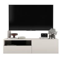 TV-SCHRANK Enjoy Kaschmir matt Schublade 120 cm - Kaschmir, Holzwerkstoff (120/30/35cm) - Meble Lindner