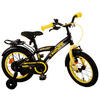 KINDERFAHRRAD Thornbike - Jungen - 14 Zoll - Rücktritt + Handbremse - Schwarz/Gelb - Gelb/Schwarz, Metall (46cm) - TPFSports