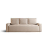 SOFA mit Schlaffunktion SAVIO Curio 15 - Beige, Textil (232/90/90cm) - Bedante