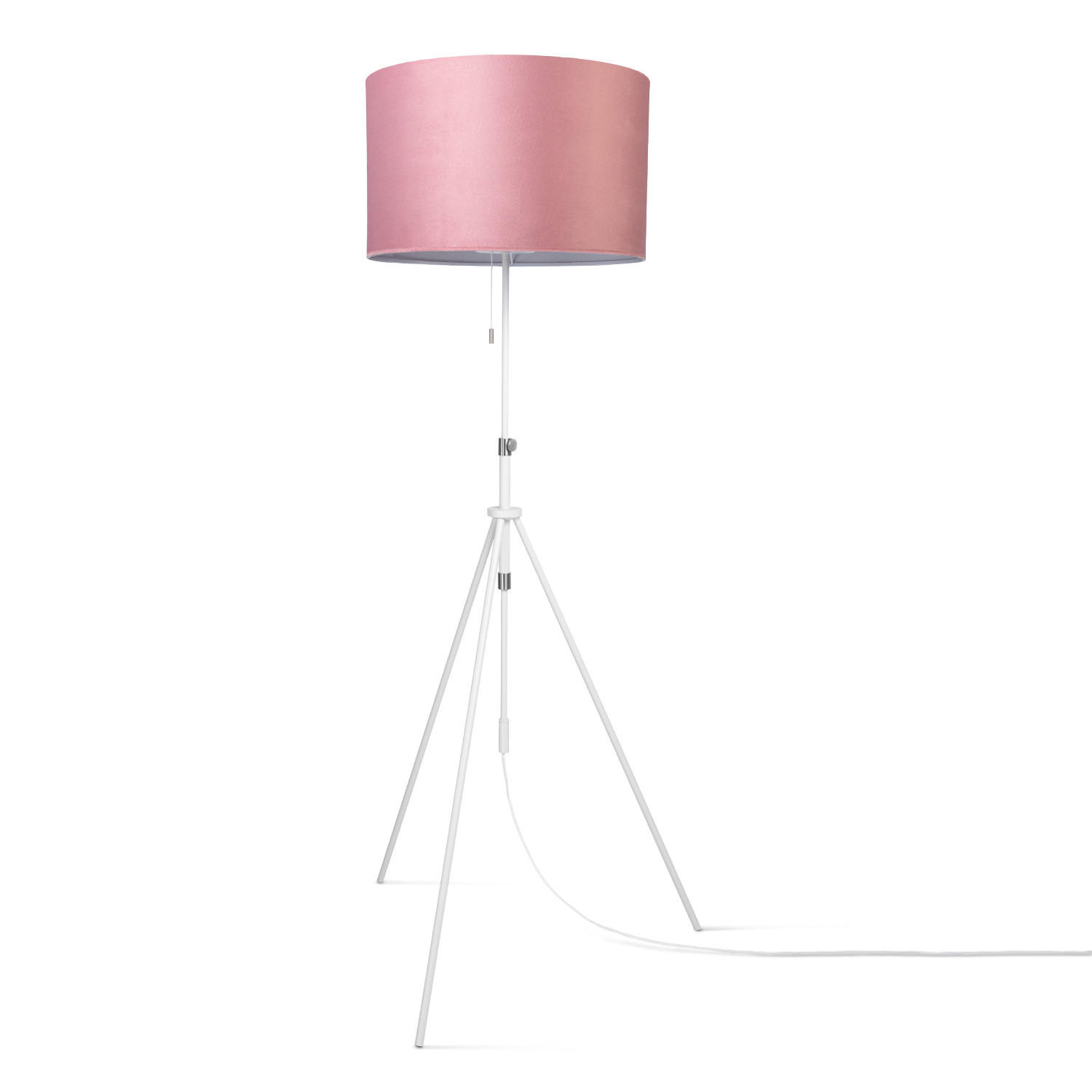 STEHLEUCHTE Naomi Fl - Hellrosa, Metall (52.7/52.7/176.5cm) - Paco Home