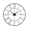 WANDUHR Aratio Ø 70 cm - Schwarz, Metall (70/70/3cm) - EDAXO