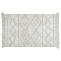 BADEMATTE 60/90 cm - Grau, Naturmaterialien (60/90cm)