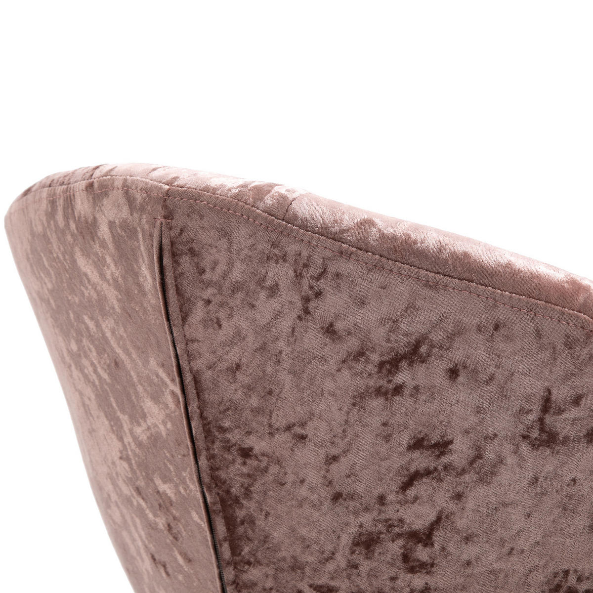 COCKTAILSESSEL HAVANNA Samt Champagner - Silberfarben/Goldfarben, Textil (62/88/58cm) - SVITA