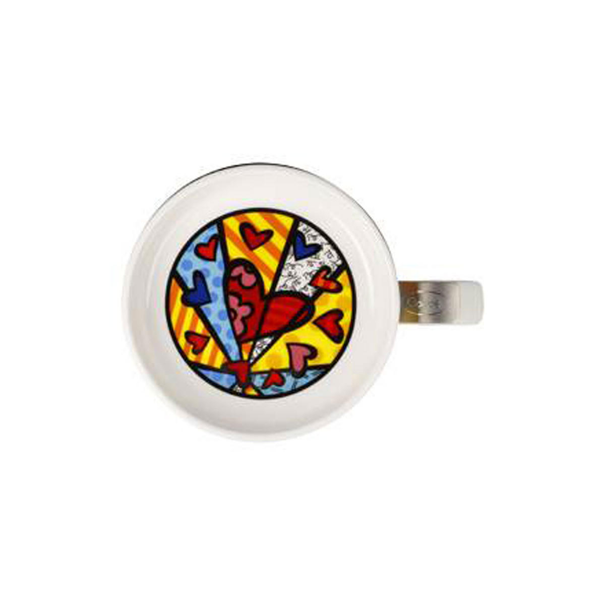 TEETASSE Romero Britto - A New Day, Fine Bone China - Multicolor, Keramik (0.45L) - Goebel