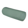 NACKENROLLENBEZUG reines Leinen natural-mint 40/15 cm - Mintgrün, Naturmaterialien (15/40cm) - beties Heimtextil