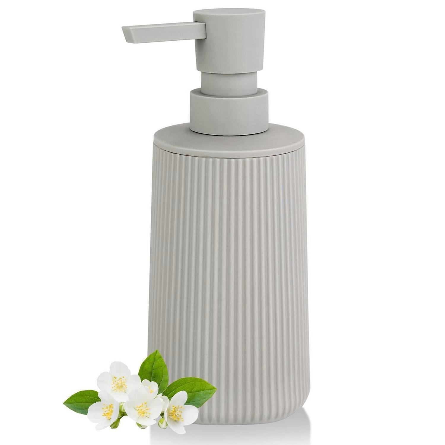 SEIFENSPENDER Beige Kunststoff 250 ml - Beige, Kunststoff (6.9/17.5/6.9cm)