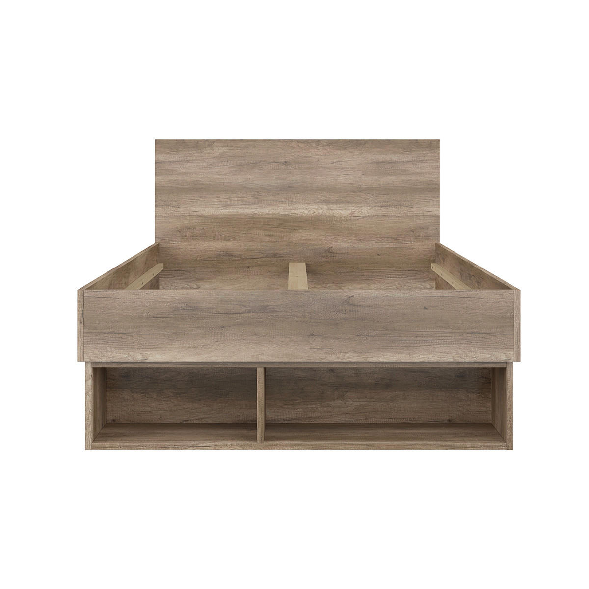 BETT 120/200 Abel Holz - Braun, Holzwerkstoff (120/200cm) - Petits-meubles