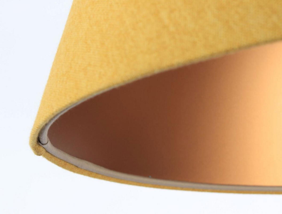 HÄNGELEUCHTE Kupfer 50/27 cm - Gelb, Kunststoff (50/1.3/27cm) - ONZENO